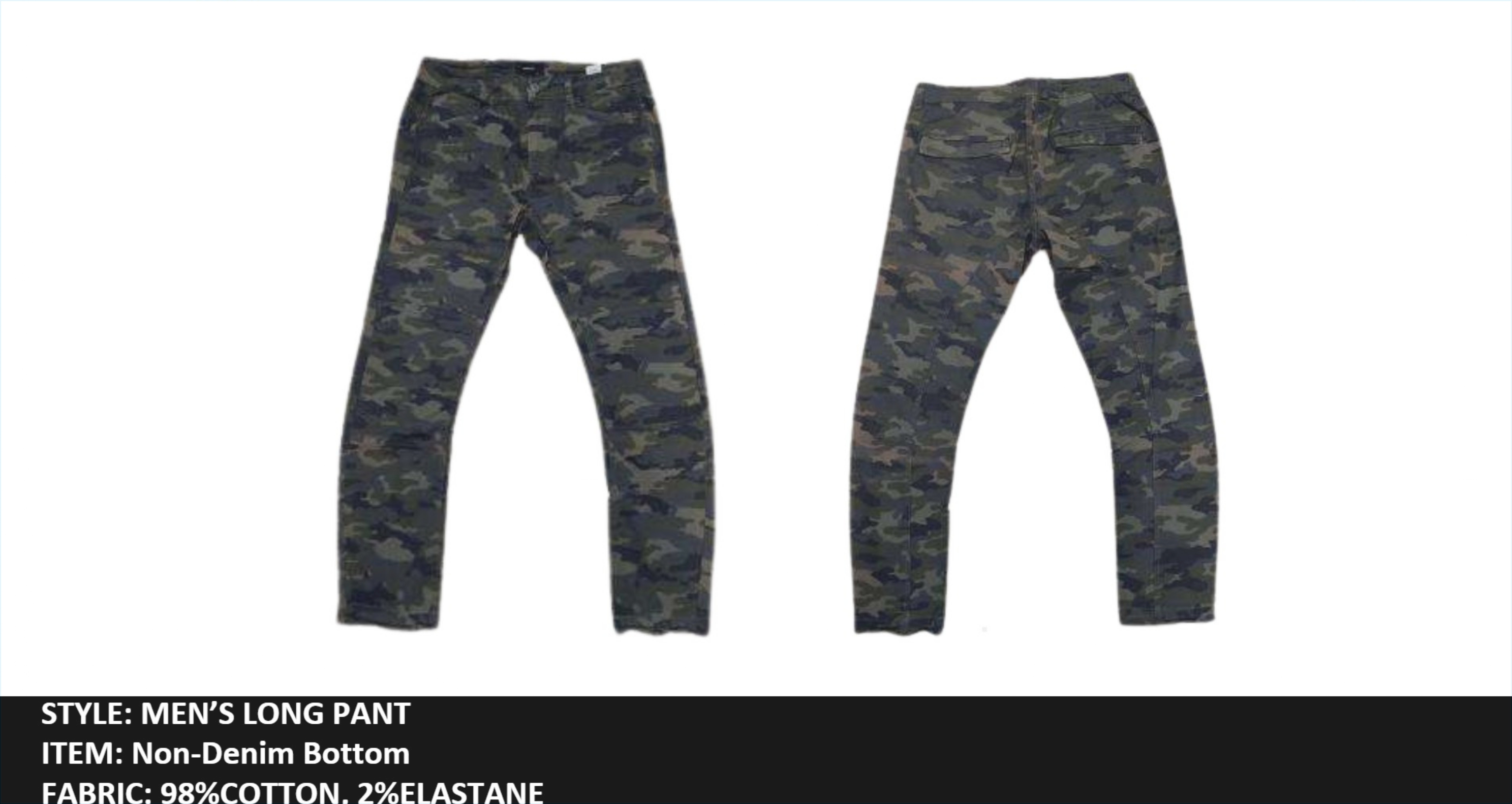 Non-Denim Bottom TWILL